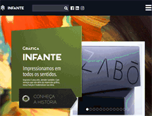 Tablet Screenshot of infante.com.br